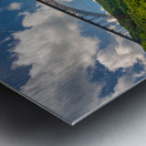 Rafters at the New River Gorge Bridge Metal print