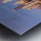 Cityscape of downtown Austin from the west in Zilker park 2025 Metal print