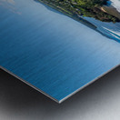 Aerial view of Princeville to Na Pali coast off Sealodge beach Metal print