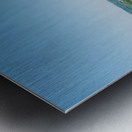 Spring aerial skyline of downtown Austin Texas with iconic cityscape Metal print