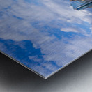 Tall office and apartment buidlings along the waterfront in Manh Impression metal