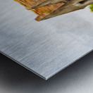 Digital oil painting of Yarmouth Castle building with red tiled  Impression metal