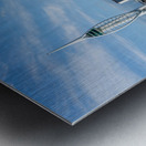 Spinnaker tower overlooks the harbor at Portsmouth with luxury y Metal print