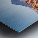 Mouses Tank Road through dramatic aztec sandstone formations in  Metal print