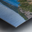 Turbulent water of Deception Pass in the Whidbey Island state pa Metal print