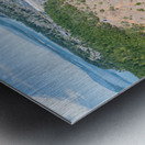 Aerial view of Anacortes on Fidalgo Island in Washington State Impression metal