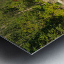 Tumwater Canyon pipeline bridge over Wenatchee River in Washingt Metal print