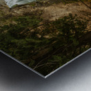 Falls Creek Falls near Winthrop in Cascade Mountains in Washingt Impression metal