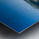 Panoramic view of Ross Lake in the North Cascades National Park  Metal print