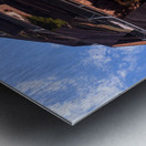 Reflective surface of the Vessel in Hudson Yards Manhattan Metal print