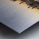 44 East Tower rises above Rainey Street District in Austin Metal print