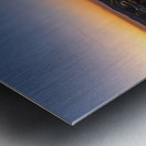 Evening over Austin downtown 2026 in aerial skyline Metal print