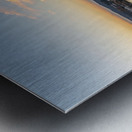 Aerial panorama Austin Texas downtown panorama Metal print