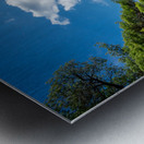 Coopers Rock state park overlook vertical format Metal print