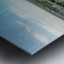 Aerial view of John Seigenthaler pedestrian bridge in Nashville Metal print