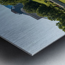 Grass before State Capitol building in Nashville Tennessee Impression metal