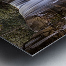 Cucumber Falls in the Ohiopyle State Park in winter Metal print