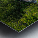 Burgess Falls in Tennessee in summer Impression metal