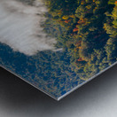 Narrow gorge of the Cheat River upstream of Coopers Rock State Park Metal print