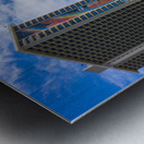 Hilton Hawaiian Village frames the shore in Waikiki Hawaii Metal print