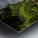 Stormy weather Belmont Mansion in Nashville Tennessee Metal print