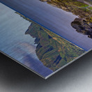 Long exposure image of the pool known as Queens Bath of Kauai Impression metal