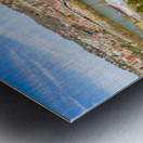 Aerial panorama of City of Morgantown WV Metal print