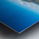 Na Pali coastline on Kauai Metal print