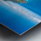 Coastline of Na Pali on Kauai Metal print