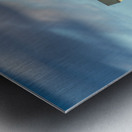 Dawn and sunrise at  Hanalei Bay on Kauai Hawaii Impression metal