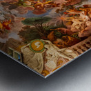 Ceiling painting in the Galleria Borghese Metal print