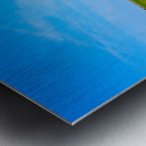 Old church on the Island of Lundy off Devon Impression metal