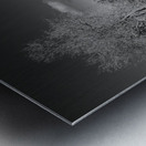 The road goes on for ever Metal print