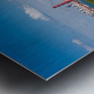 Marin Headlands and Golden Gate Bridge Impression metal