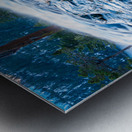 Detail of Lower Eagle Falls Lake Tahoe Metal print