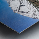 Reflections in Convict Lake in Sierra Nevadas Metal print