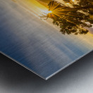 Sunrise over Emerald Bay on Lake Tahoe Impression metal