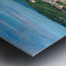 Overview of City of Morgantown WV Metal print