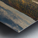 Raven Rock overlooks forest at Coopers Rock Metal print