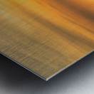 Sunset over calm ocean or sea Metal print