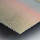 Sunrise over ocean with sideways pan Metal print