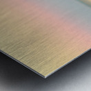 Sunrise over ocean with sideways pan Metal print