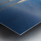 Mormon temple in Washington DC in late winter Metal print