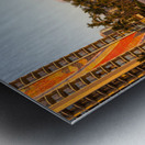 Newly restored tiling mural on Rainbow Tower Impression metal