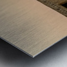 Old Bahrain Fort at Seef at sunset Impression metal