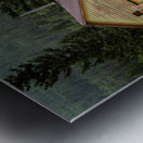 Main street in Ghost Town of St Elmo Metal print