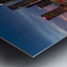 City skyline of Tampa Florida at sunset Metal print