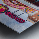 Cinema in Ybor City in Tampa Florida Impression metal