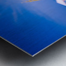 Madiera Beach and sea oats in Florida Impression metal