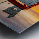 Lifeguard stand in Fort De Soto Florida Impression metal